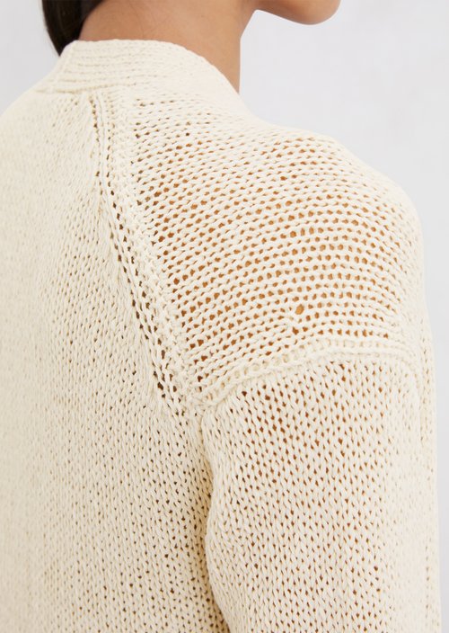 Cardigan loose — Natural cotton