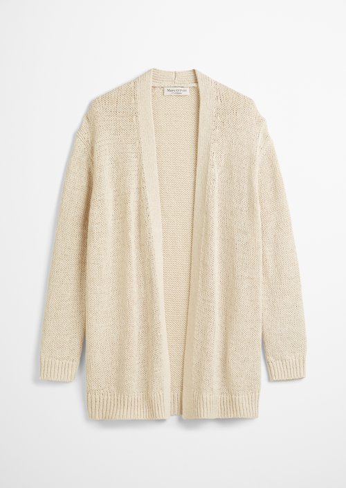 Cardigan loose — Natural cotton