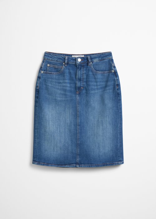 Regular denim skirt — M065