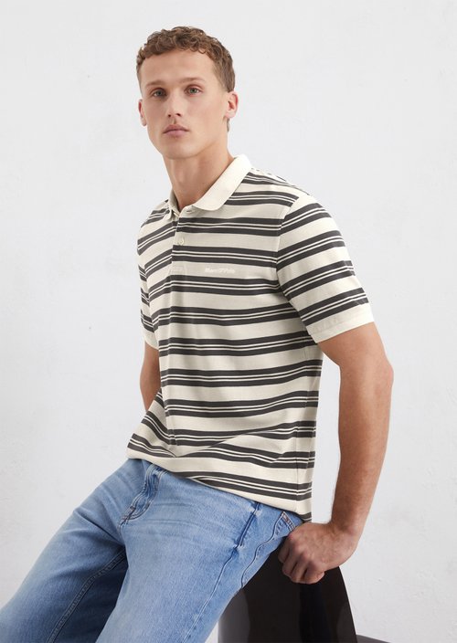 Piqué regular polo shirt — M707