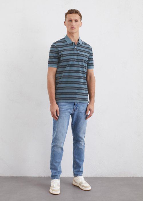 Piqué regular polo shirt — M870