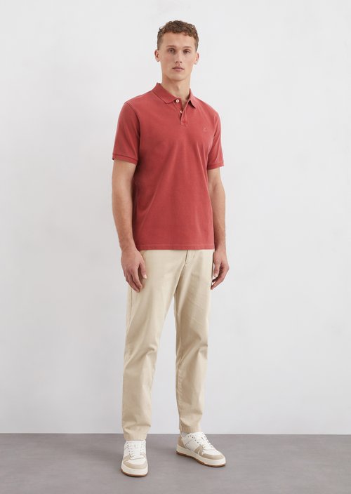 Piqué regular polo shirt — M382
