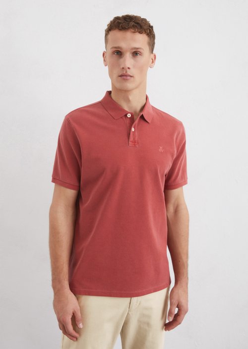 Piqué regular polo shirt — M382