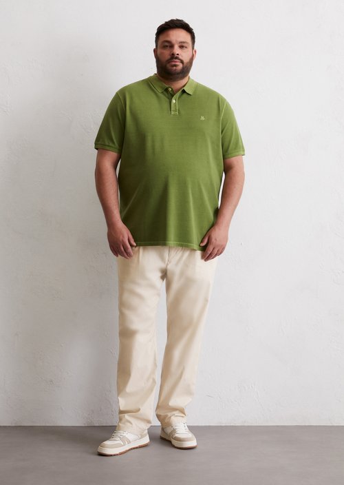 Piqué regular polo shirt — M421