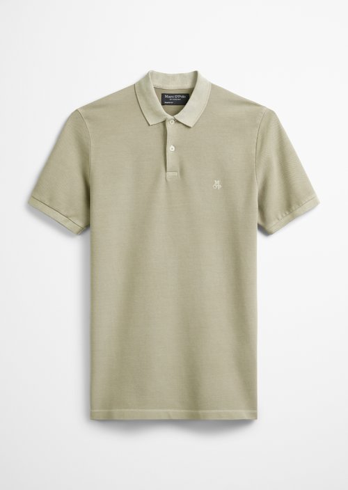 Piqué shaped polo shirt — M443