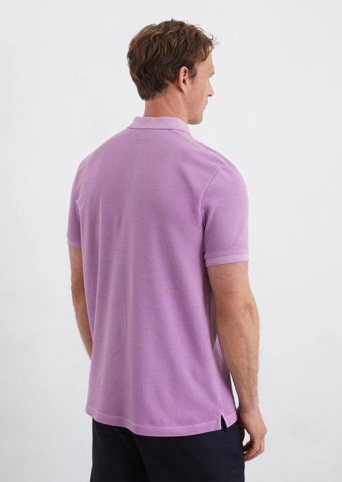 Piqué shaped polo shirt — M627