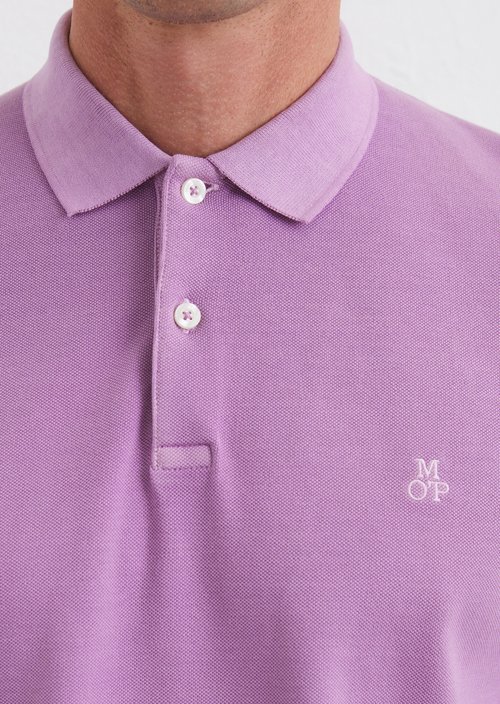 Piqué shaped polo shirt — M627