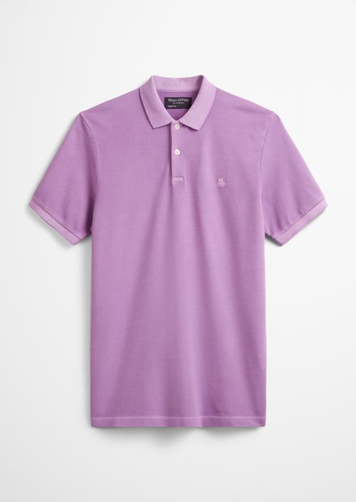 Piqué shaped polo shirt — M627