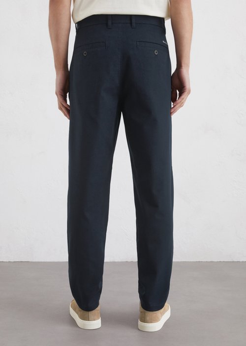 Pants model Belsbo relaxed — Dark blue