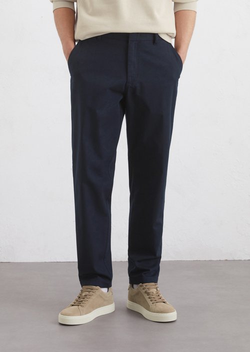 Pants model Belsbo relaxed — Dark blue