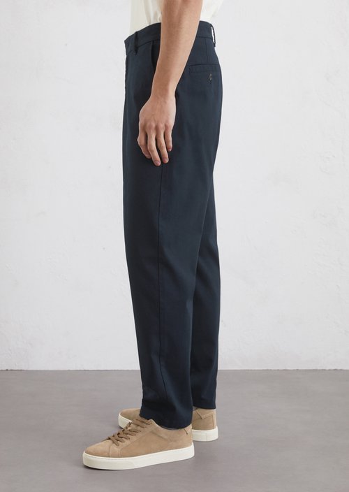 Pants model Belsbo relaxed — Dark blue