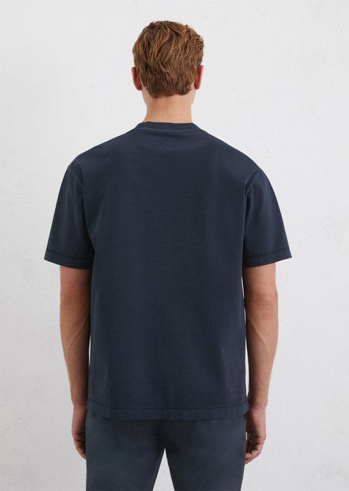 Relaxed T-shirt — Dark blue