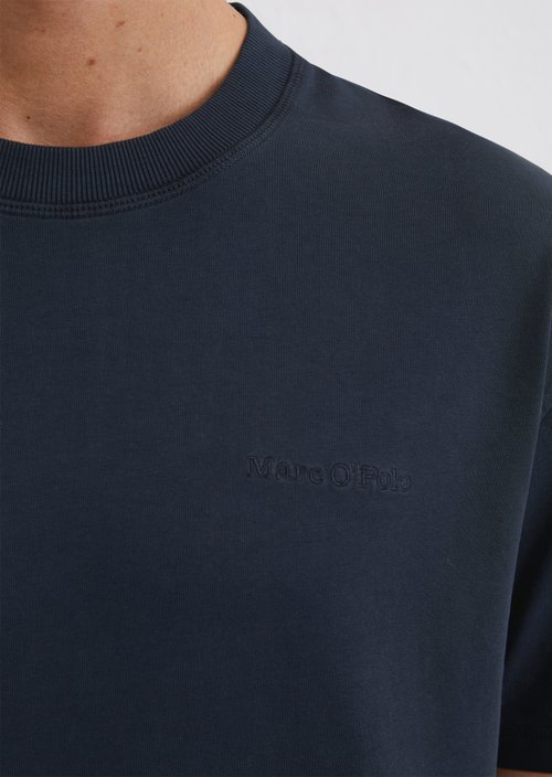 Relaxed T-shirt — Dark blue