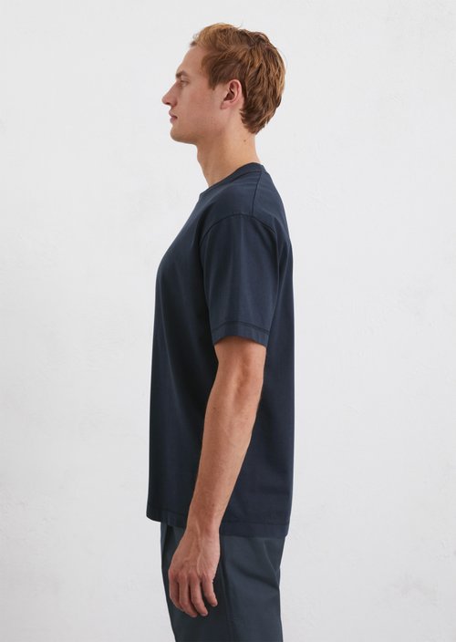 Relaxed T-shirt — Dark blue