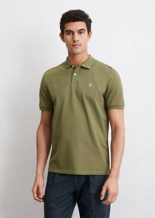 Piqué regular polo shirt — M452