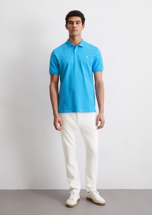 Piqué regular polo shirt — M829