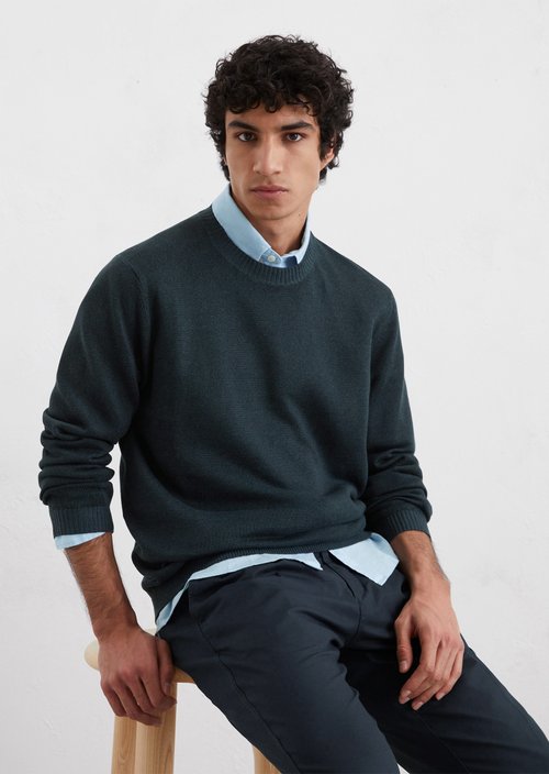 Sweater regular — Dark blue