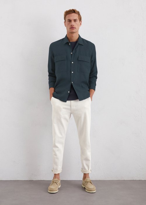 Regular shirt — Dark blue