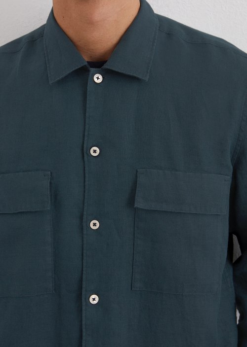 Regular shirt — Dark blue