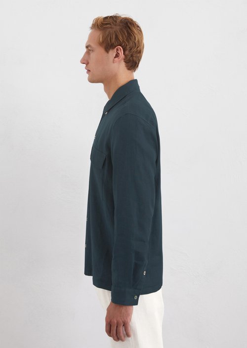 Regular shirt — Dark blue