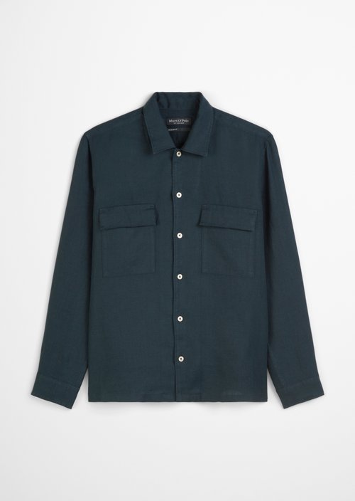 Regular shirt — Dark blue