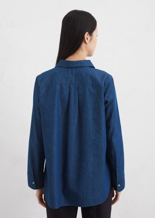 Relaxed slip blouse — M017