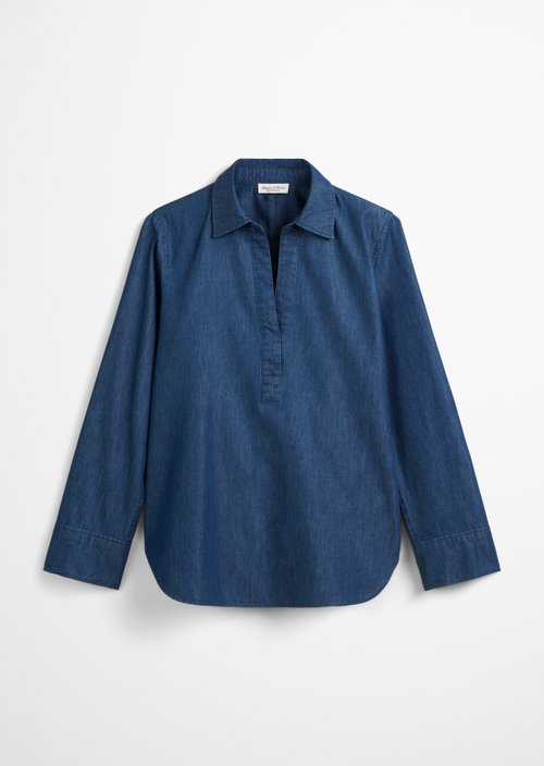 Relaxed slip blouse — M017