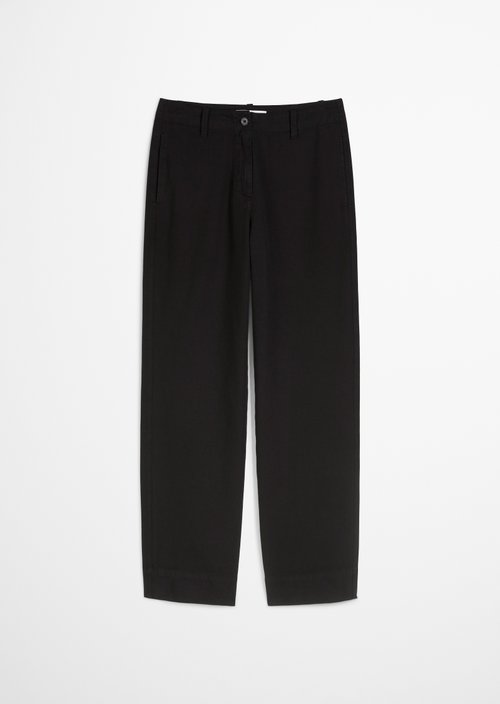 Wide trousers model Lande long — Black