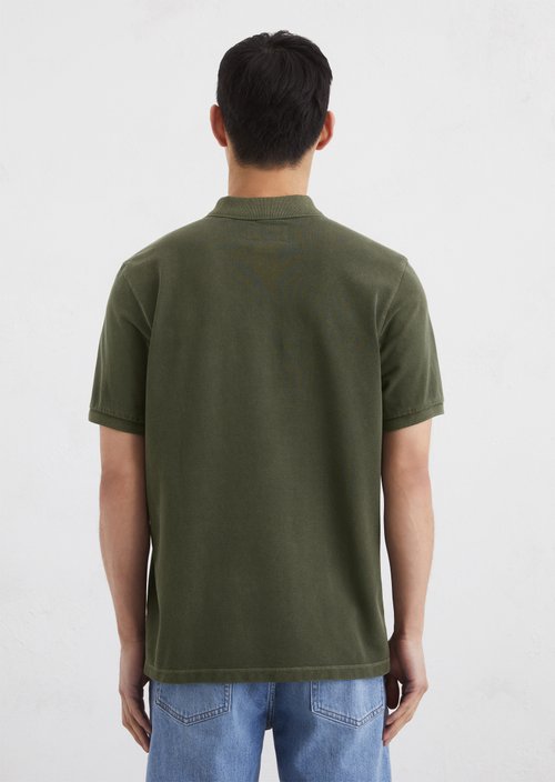 Piqué regular polo shirt — M499