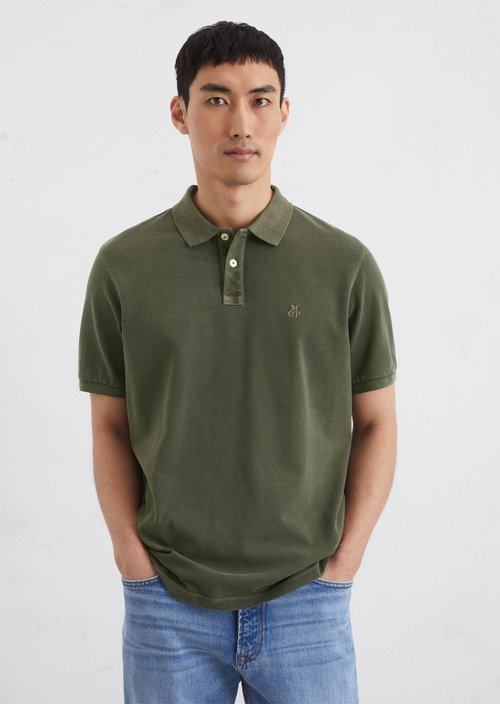Piqué regular polo shirt — M499