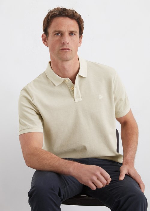 Piqué regular polo shirt — M707