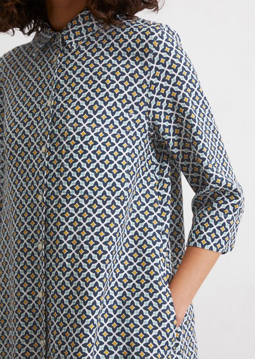 Relaxed linen dress — MF50