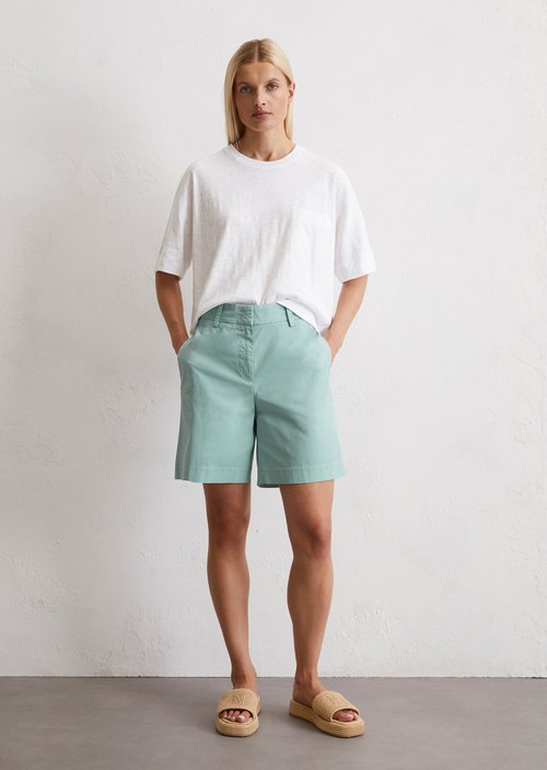 Shorts fitted — Light green