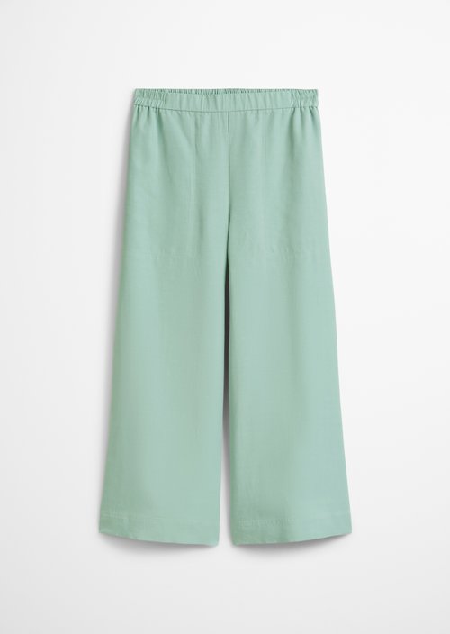 Culotte wide cropped — Light green
