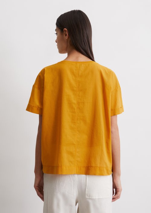 Relaxed T-shirt — Yellow