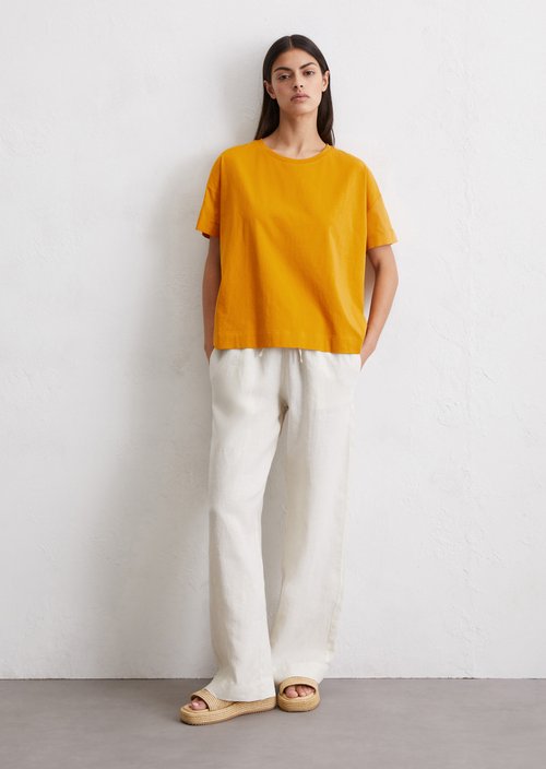 Relaxed T-shirt — Yellow