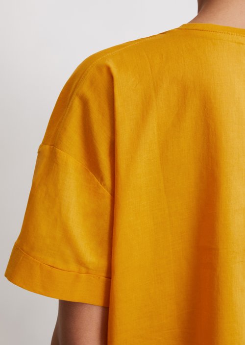 Relaxed T-shirt — Yellow
