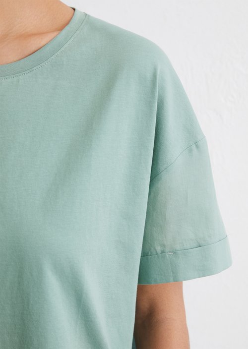Relaxed T-shirt — Light green