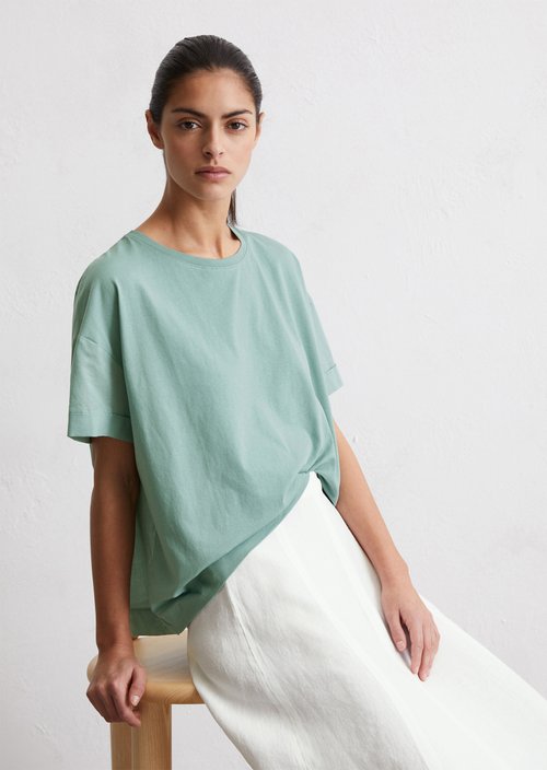 Relaxed T-shirt — Light green