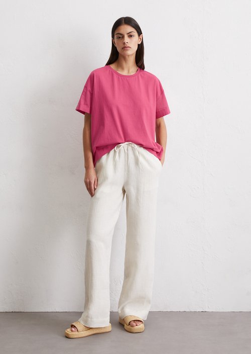 Relaxed T-shirt — Rose