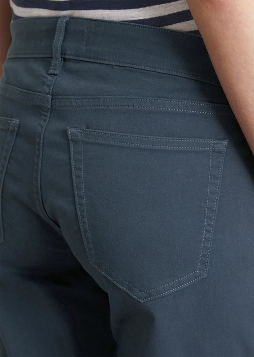 Hose Model Lulea slim cropped — Dark blue