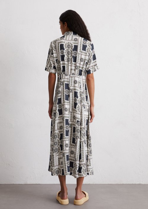 Regular print dress — MF48