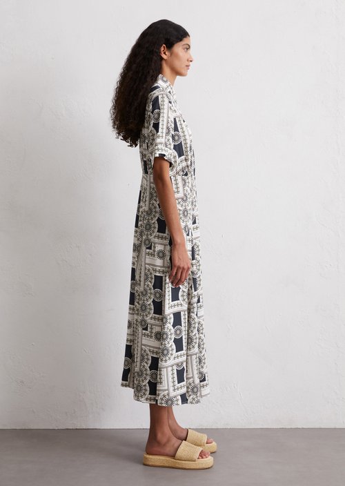Regular print dress — MF48