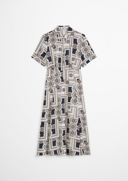 Regular print dress — MF48