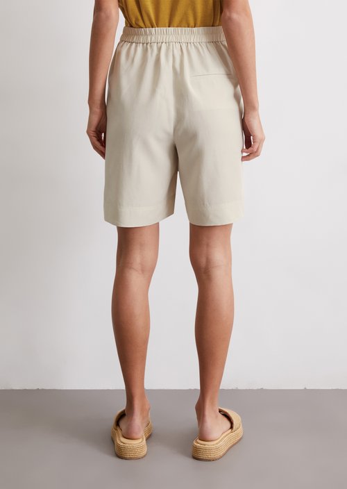 Shorts wide — Beige
