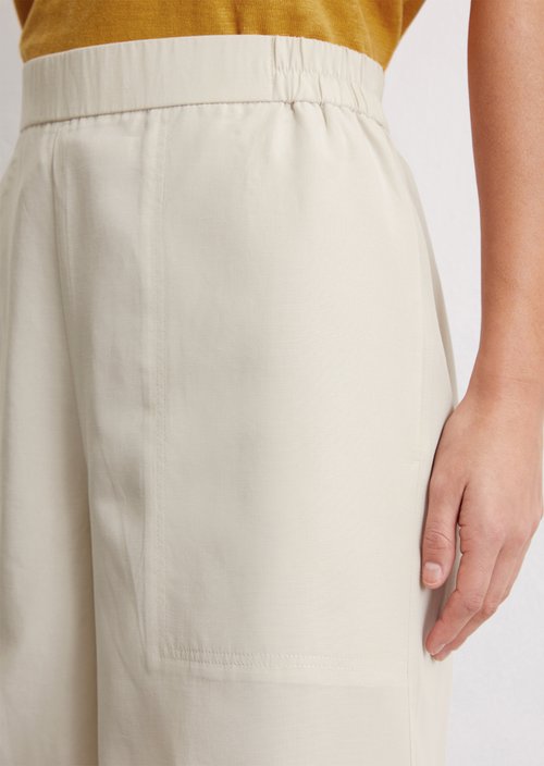 Shorts wide — Beige