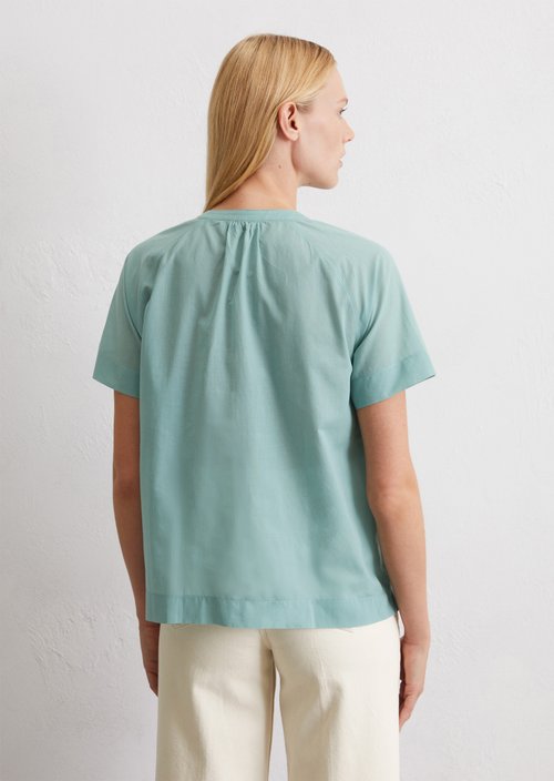 Relaxed blouse shirt — Light green