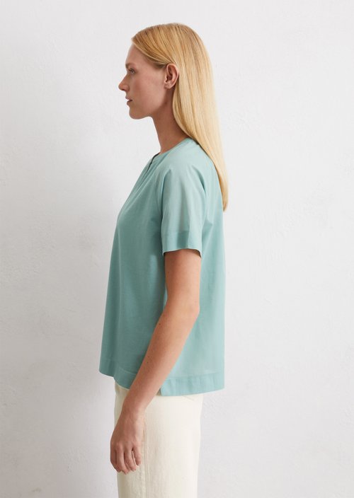 Relaxed blouse shirt — Light green