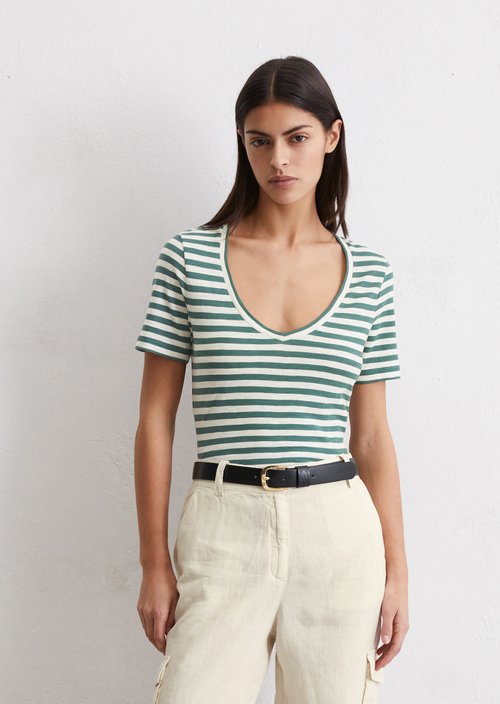 Regular striped T-shirt — MJ57