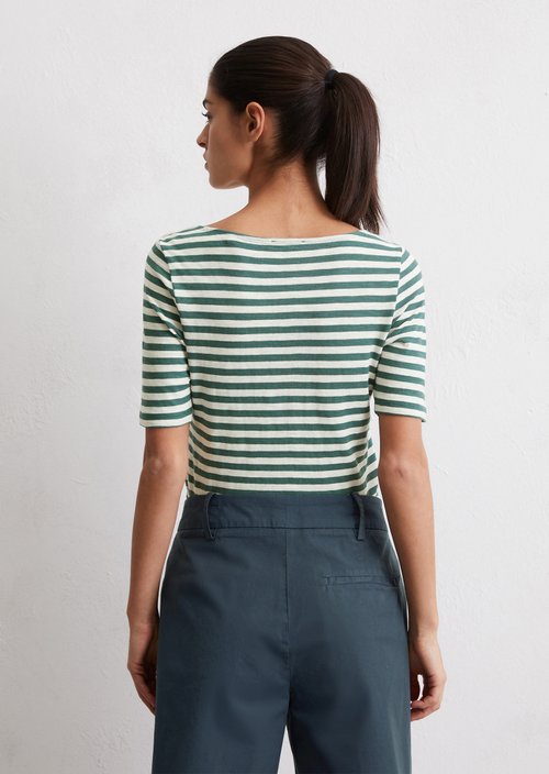 Striped T-shirt slim — MJ57